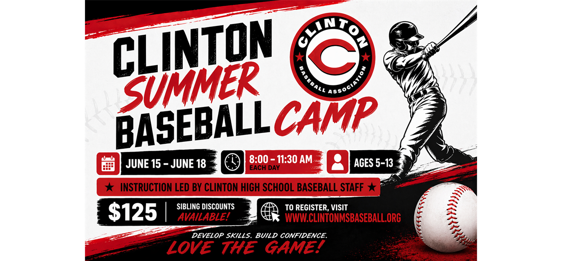 Clinton Summer Baseball Camp 