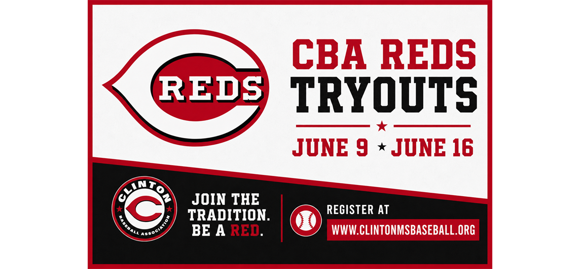 Reds Tryout Registration Open